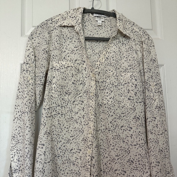 Express Portofino Slim Button Up - Picture 1 of 4
